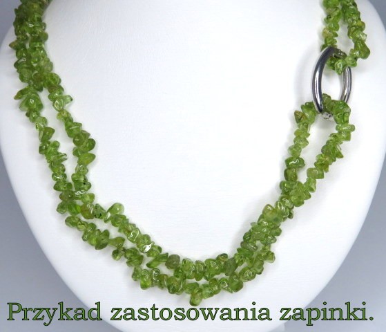 Zapinka do korali - przykład zastosowania.