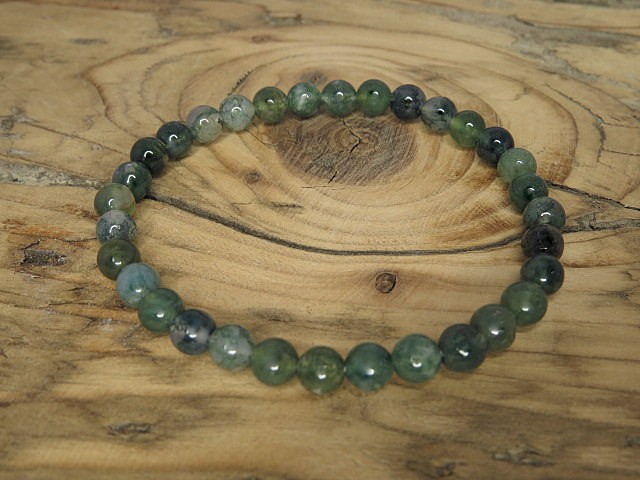 agat mszysty * bransoletka 6mm