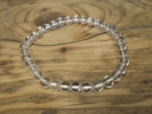 kryształ górski * bransoletka 6mm