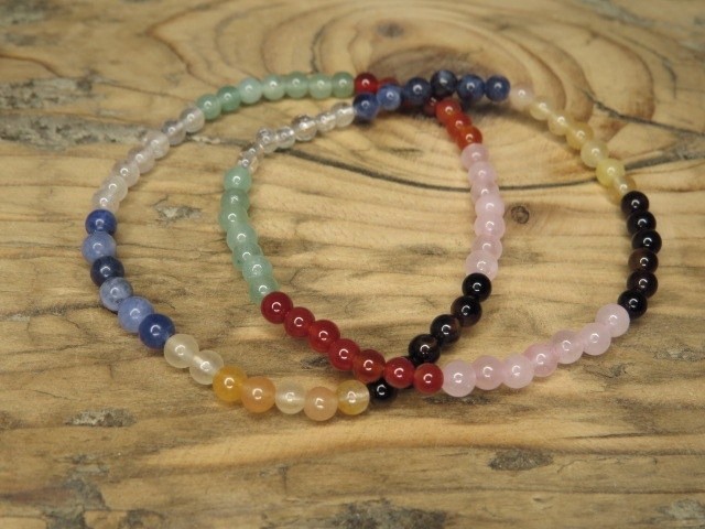 7 Czakr * bransoletka 4mm