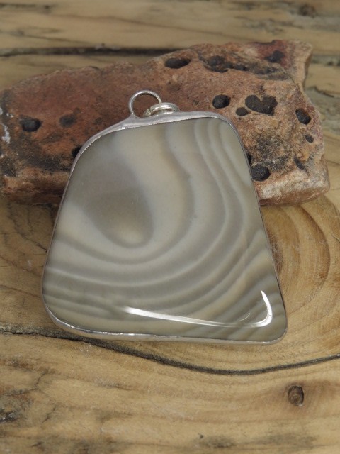 krzemień pasiasty * wisior