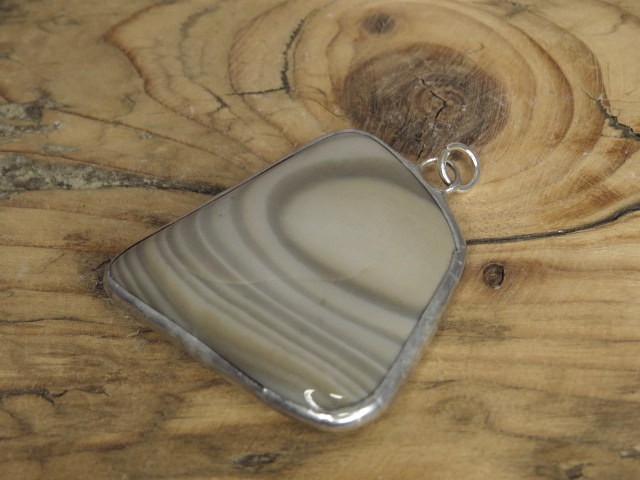 krzemień pasiasty * wisior