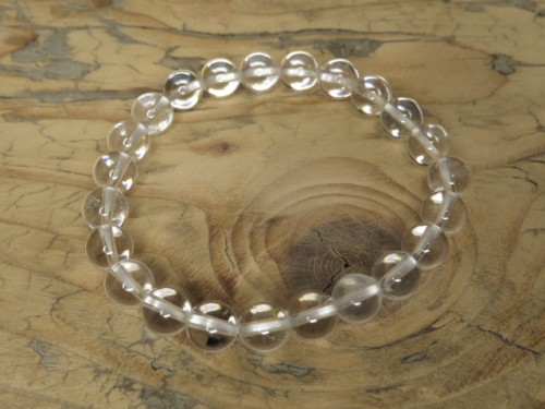 kryształ górski * bransoletka 8mm