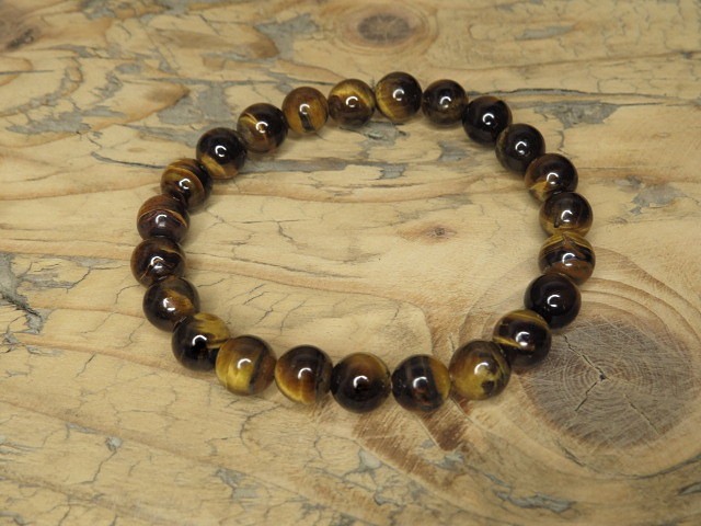 tygrysie oko * bransoletka 8mm