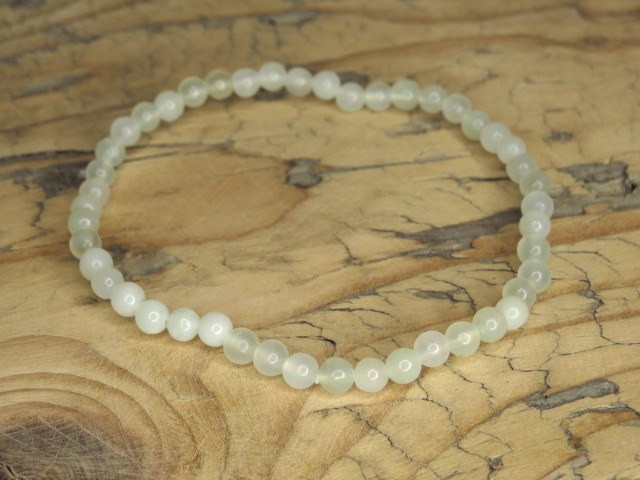 jadeit * bransoletka 4mm