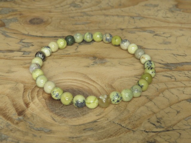 serpentynit, serpentyn * bransoletka 6mm