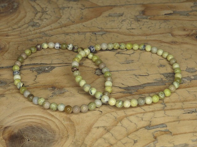 serpentynit, serpentyn * bransoletka 4mm