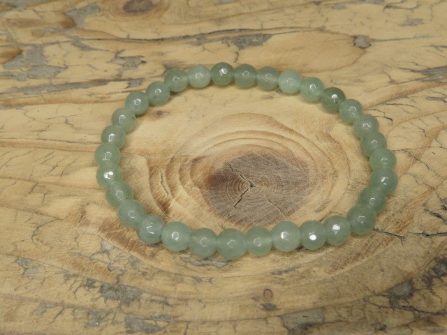 awenturyn * bransoletka 6mm - szlif fasetkowy