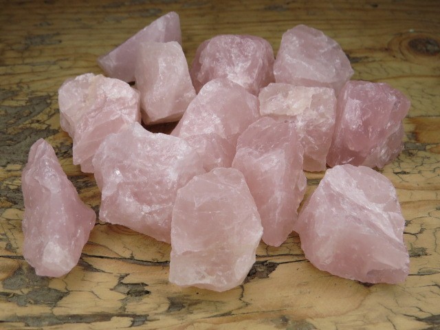 kwarc różowy * Madagaskar - minerał - kamień