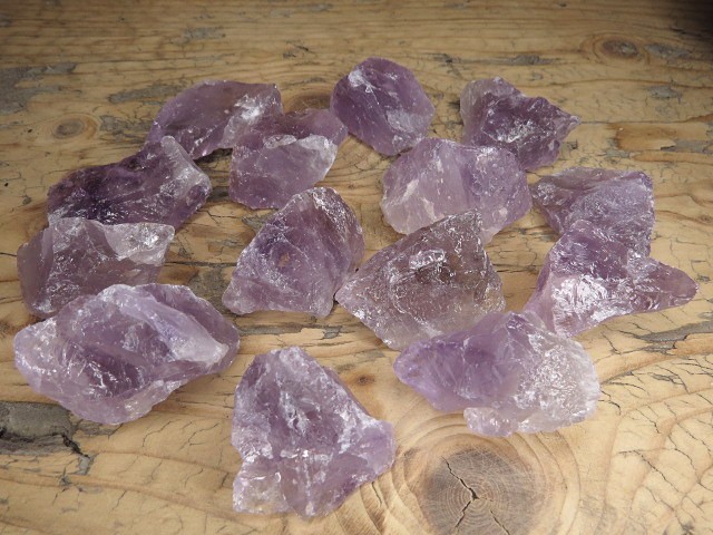 ametyst wrzosowy Boliwia * bryłki - minerał - kamień