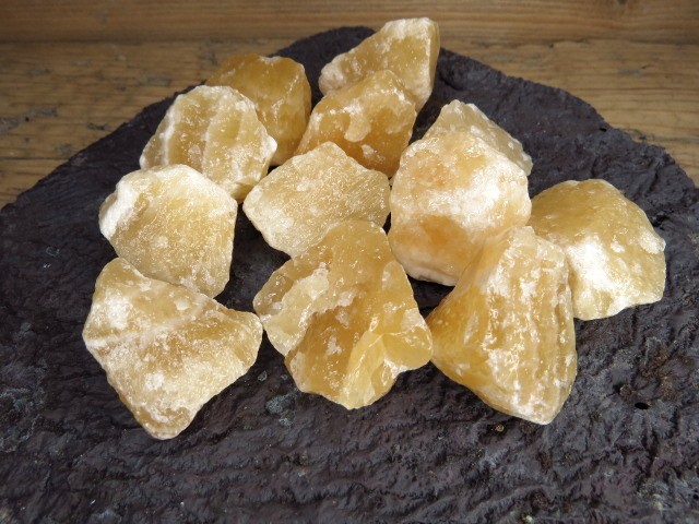 aragonit pomarańczowy * meksyk - kamień - minerał