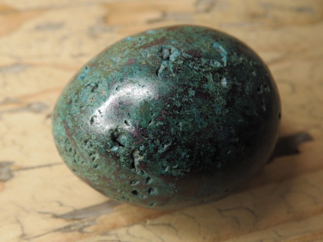 malachit i kupryt * jajko * jajo