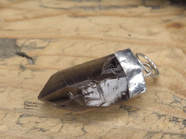 kwarc dymny * wisior amulet