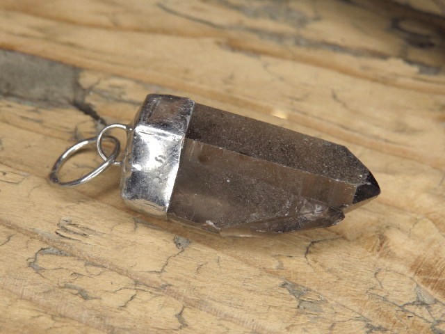 kwarc dymny * wisior amulet