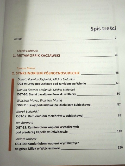 GEOSTRADA SUDECKA - PRZEWODNIK GEOLOGICZNY TOM II