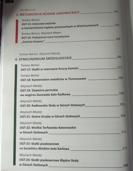 GEOSTRADA SUDECKA - PRZEWODNIK GEOLOGICZNY TOM II