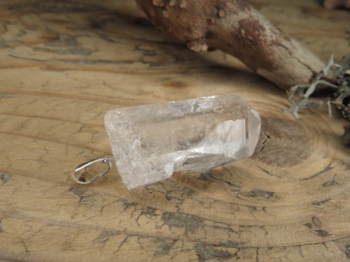 kryształ górski * wisior amulet ochronny