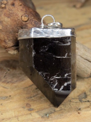 kwarc dymny * wisior amulet