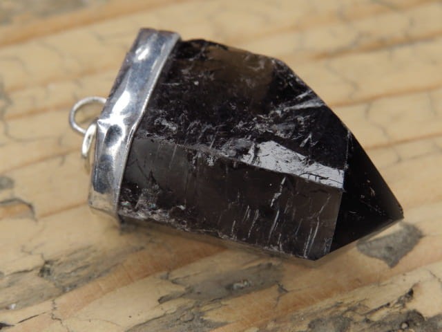 kwarc dymny * wisior amulet