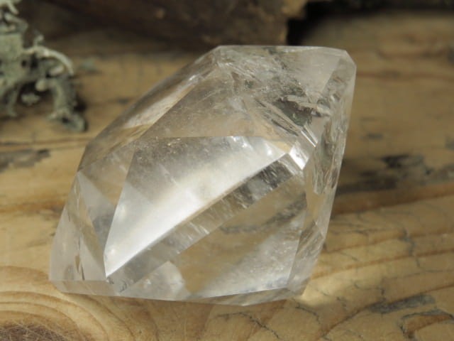 kryształ górski - szlif diamentowy
