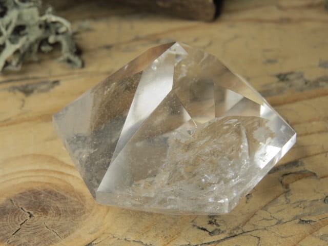 kryształ górski - szlif diamentowy