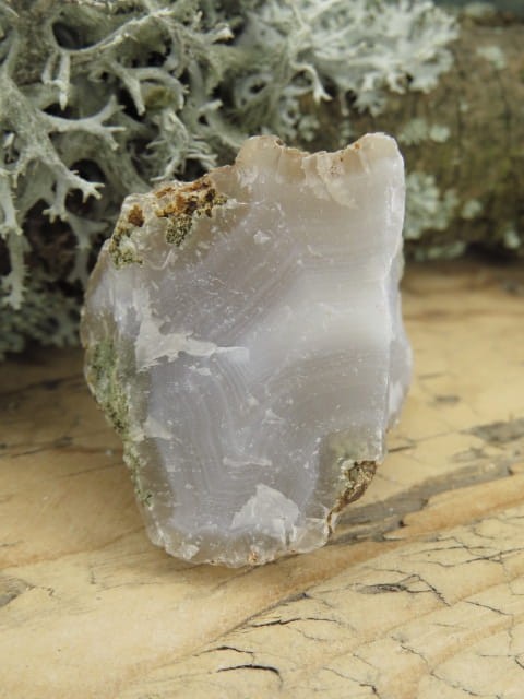 chalcedon z agatem * Maroko