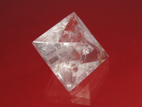 Ośmiościan - kryształ górski 