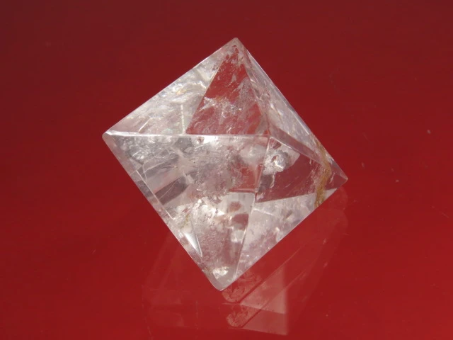 Ośmiościan - kryształ górski 