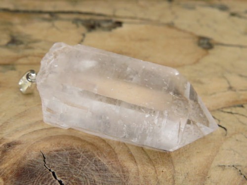 kryształ górski * wisior amulet ochronny