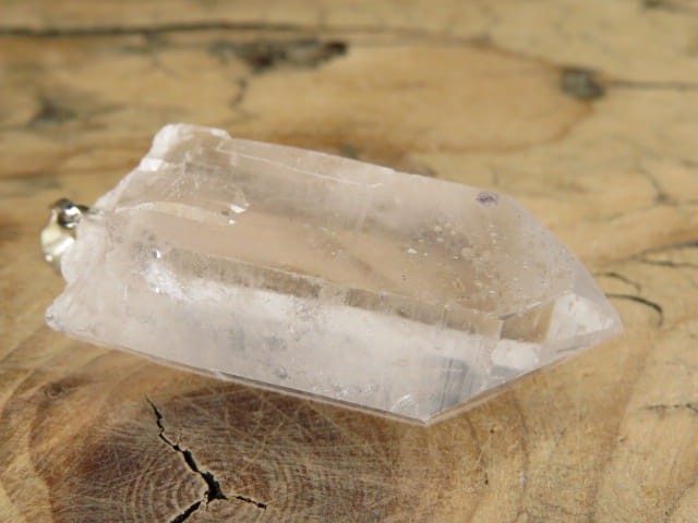 kryształ górski * wisior amulet ochronny