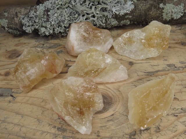 cytryn - kamień traktowany