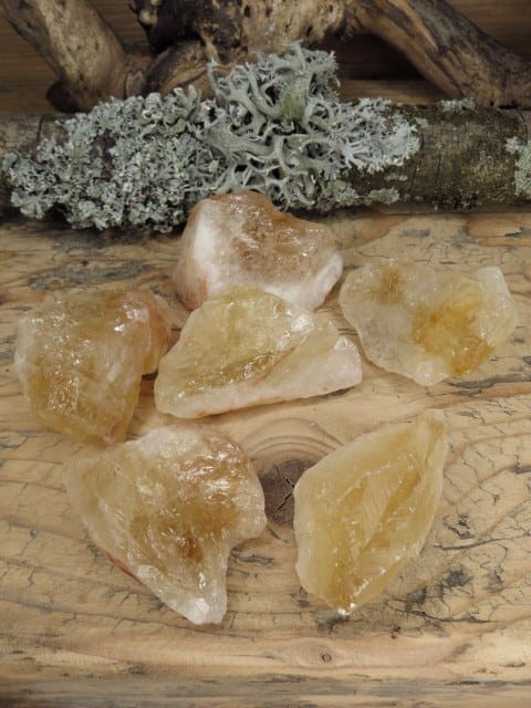 cytryn - kamień traktowany