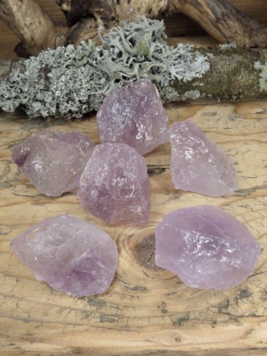 ametyst wrzosowy Brazylia - bryłki