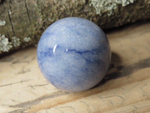 kwarc niebieski kulka