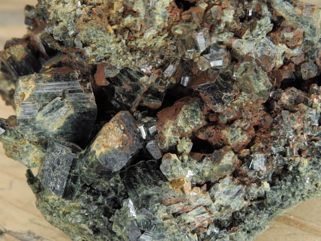 diopsyd RPA - kryształy