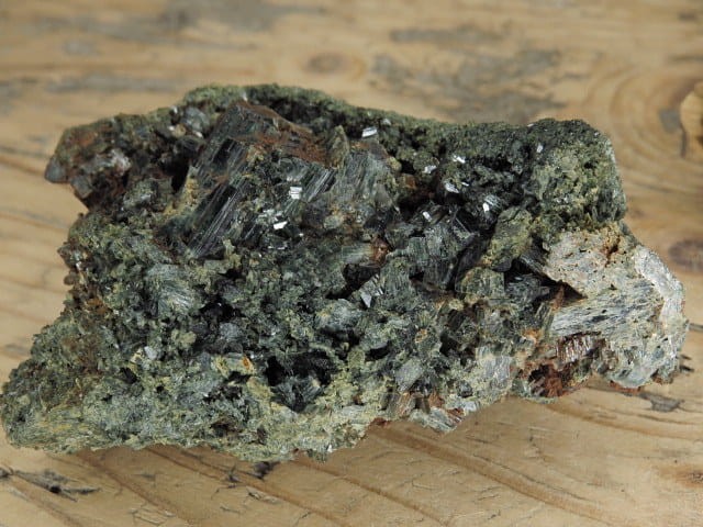 diopsyd RPA - kryształy