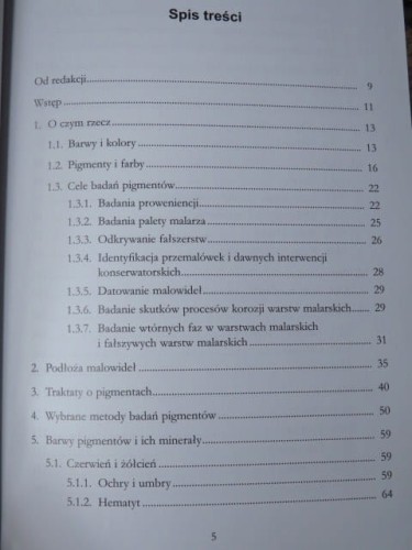 Nauka dla ciekawych. Barwny świat pigmentów mineralnych - od prehistorii do wieku XVIII