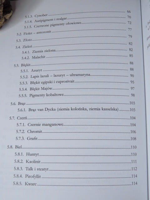 Nauka dla ciekawych. Barwny świat pigmentów mineralnych - od prehistorii do wieku XVIII