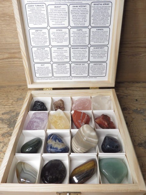 Kamienna apteczka - zestaw kamieni do litoterapii