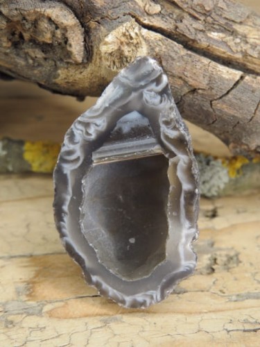 agat z geodą Brazylia