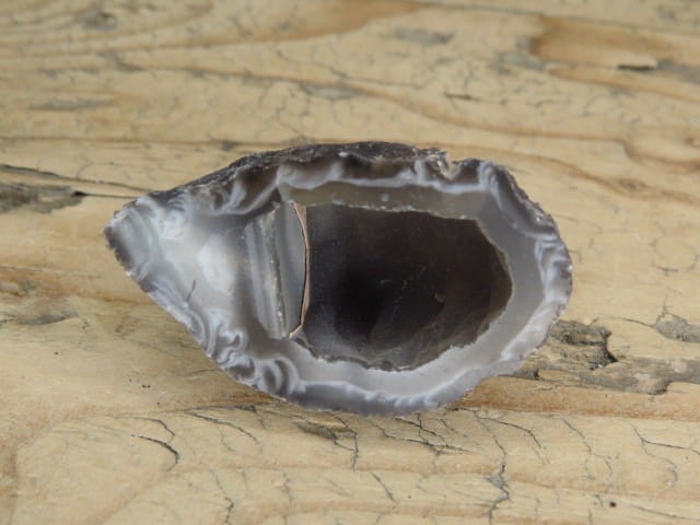 agat z geodą Brazylia