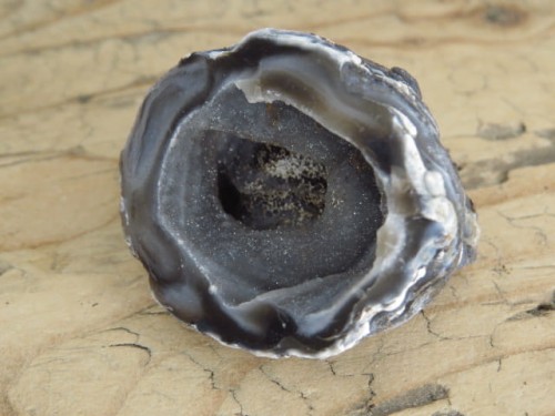 agat z geodą Brazylia