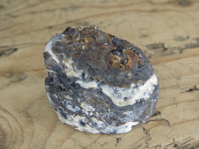 agat z geodą Brazylia