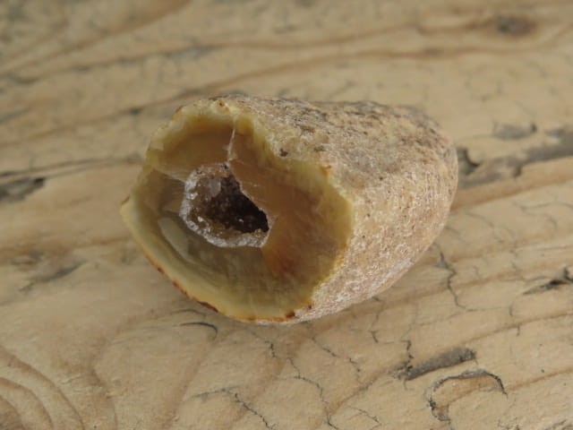 agat z geodą Brazylia