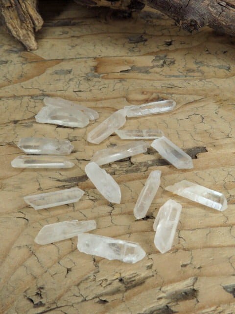 kryształ górski szpic Madagaskar - naturalny minerał