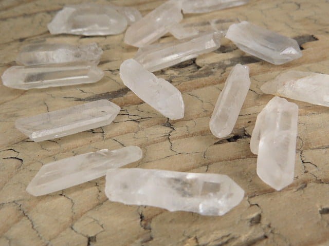 kryształ górski szpic Madagaskar - naturalny minerał