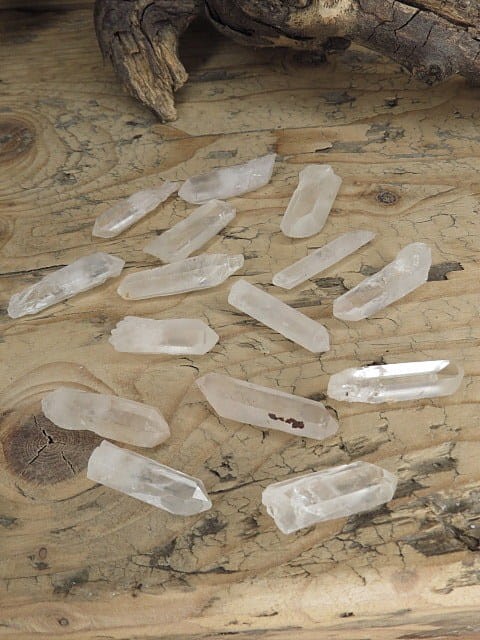 kryształ górski szpic Madagaskar - naturalny minerał - kamień