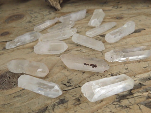 kryształ górski szpic Madagaskar - naturalny minerał - kamień