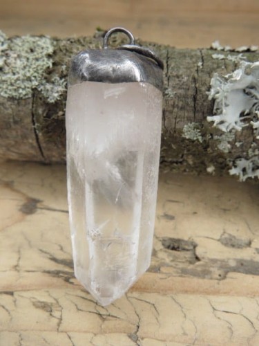 kryształ górski * wisior amulet