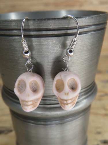 howlit czaszka * kolczyki